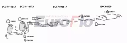 Глушитель EuroFlo CNC530 1001A